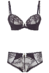 Black and Floral Lingerie